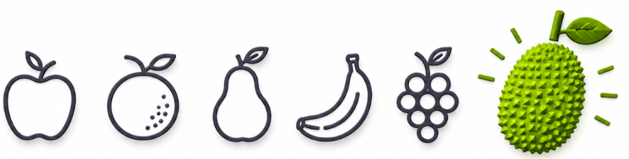 Fruit icons